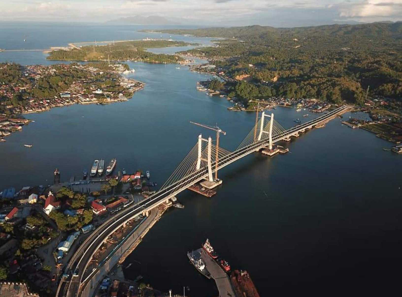 Индонезийский мост кендари был завершен
