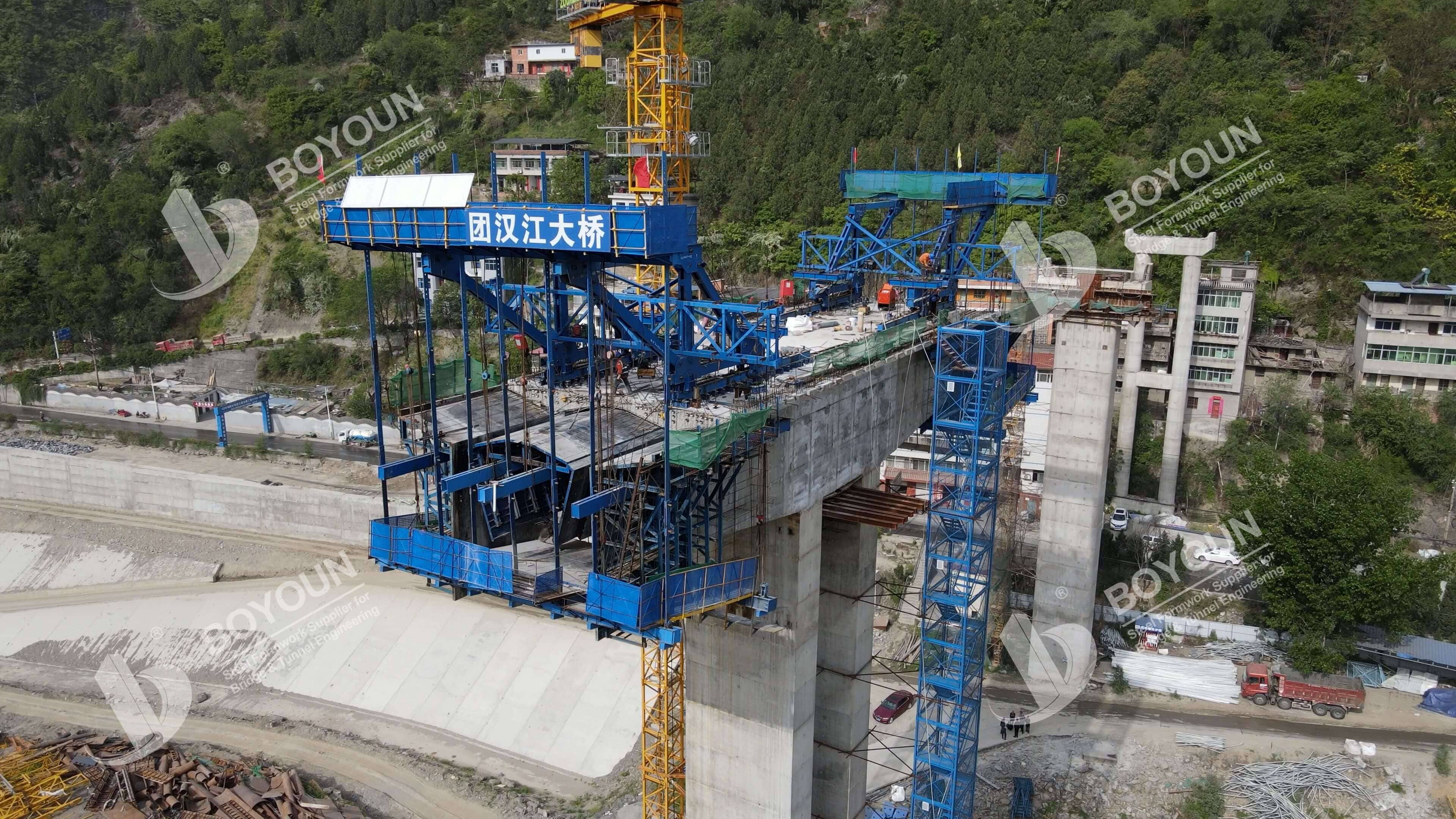 Проект строительства моста через реку суньян хан