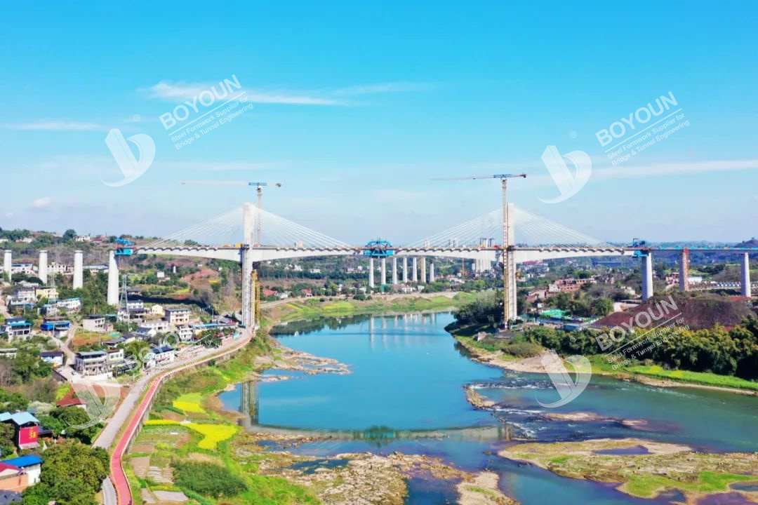 Проект строительства супер моста в туоцзяне