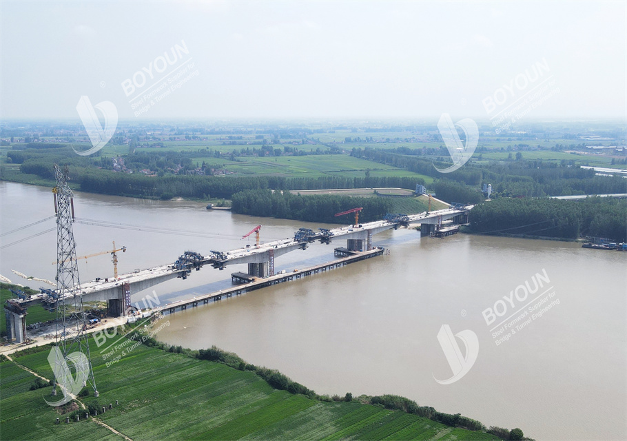 Проект строительства второго моста через реку хан