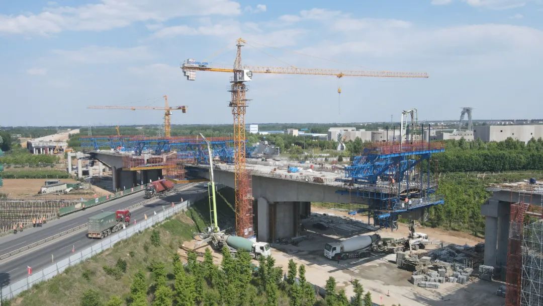 Weifang Qingdao Expressway Weihe Bridge Cantilever форма Traveler Project