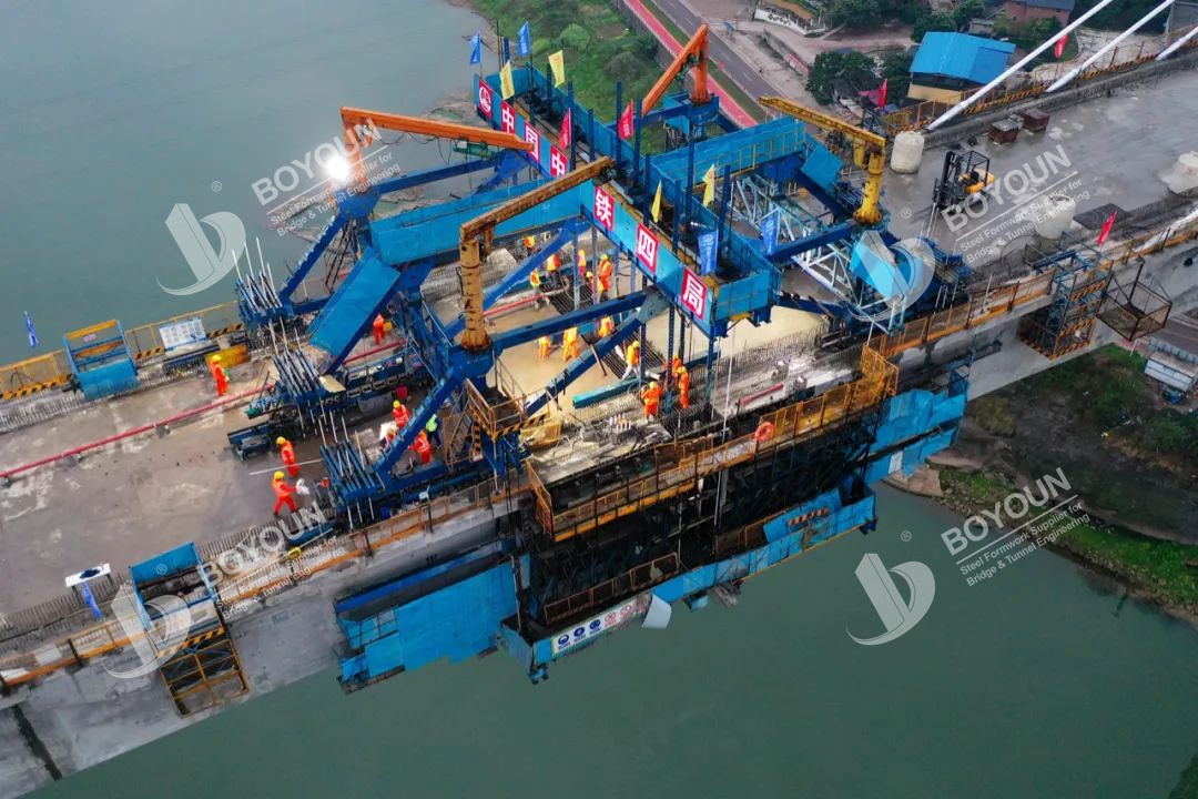 Проект строительства супер моста в туоцзяне