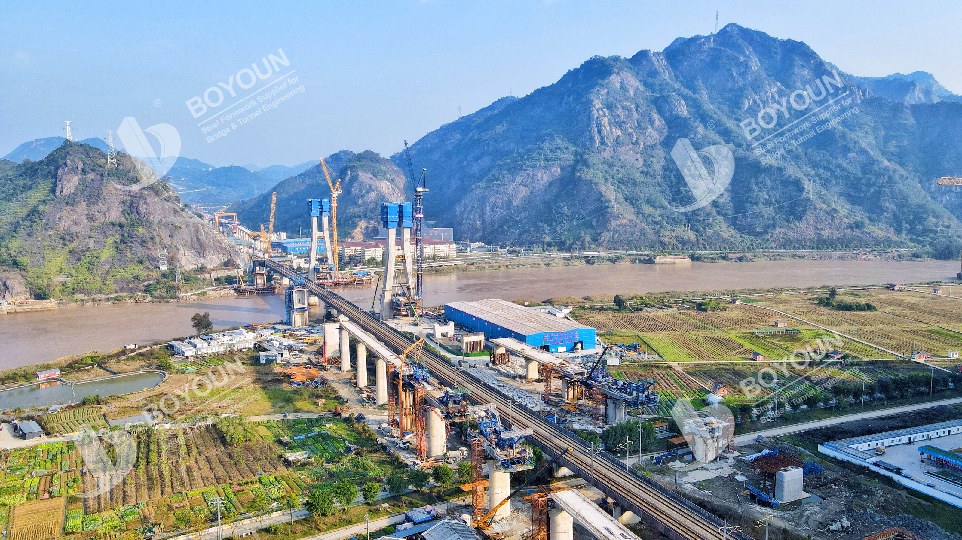 Проект мега-моста через реку нанси