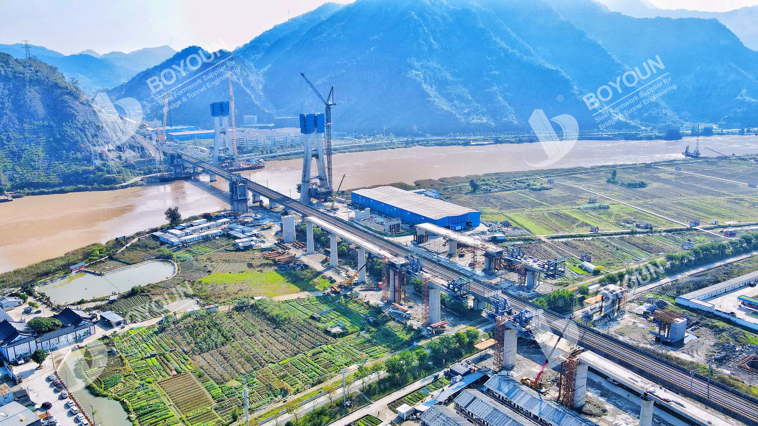 Проект мега-моста через реку нанси