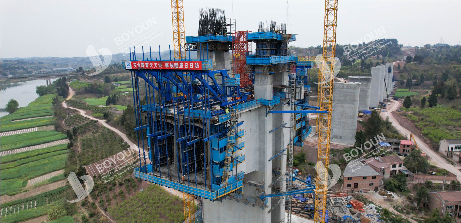 Проект строительства моста туоцзян мега