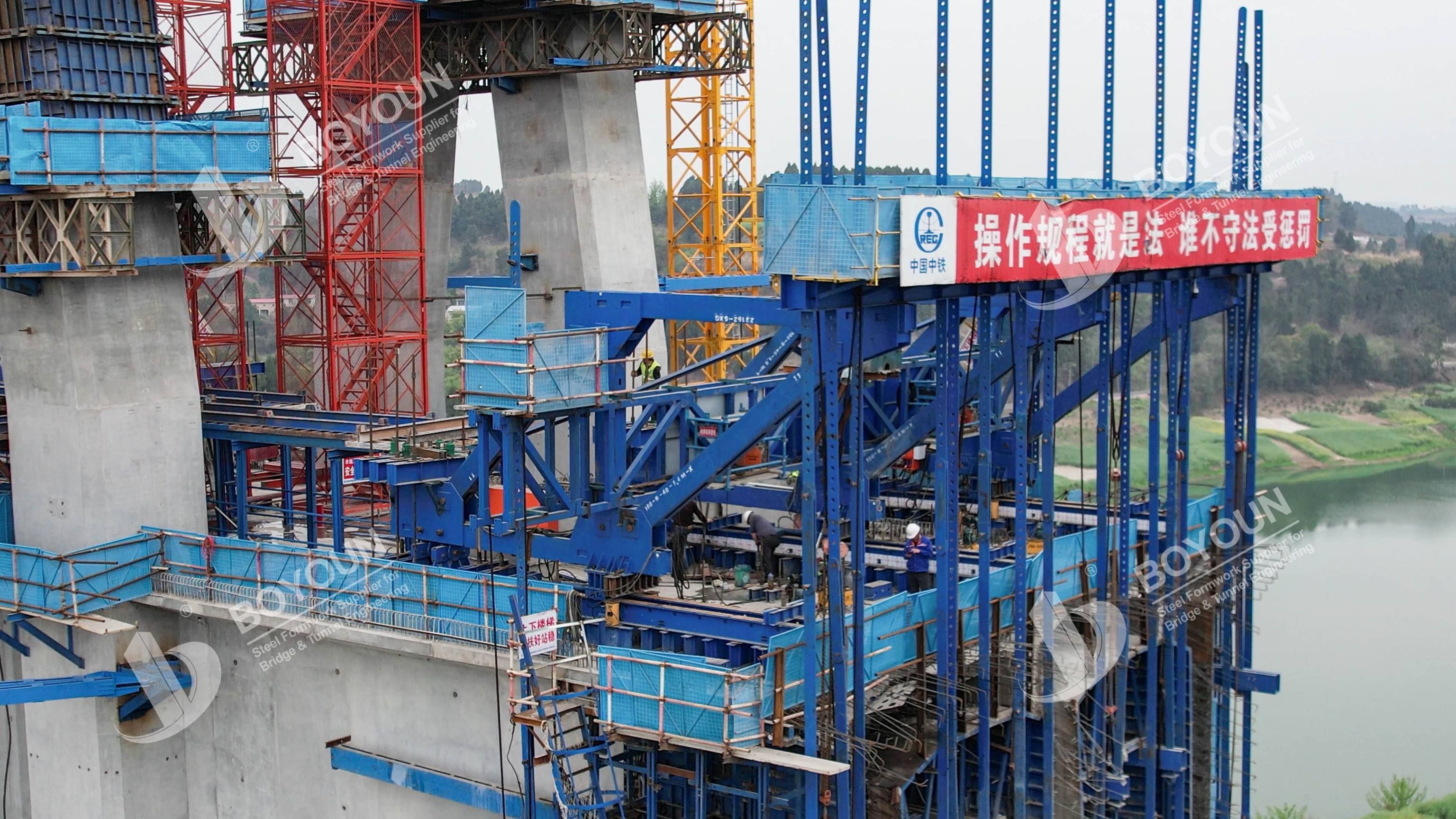 Проект строительства моста туоцзян мега