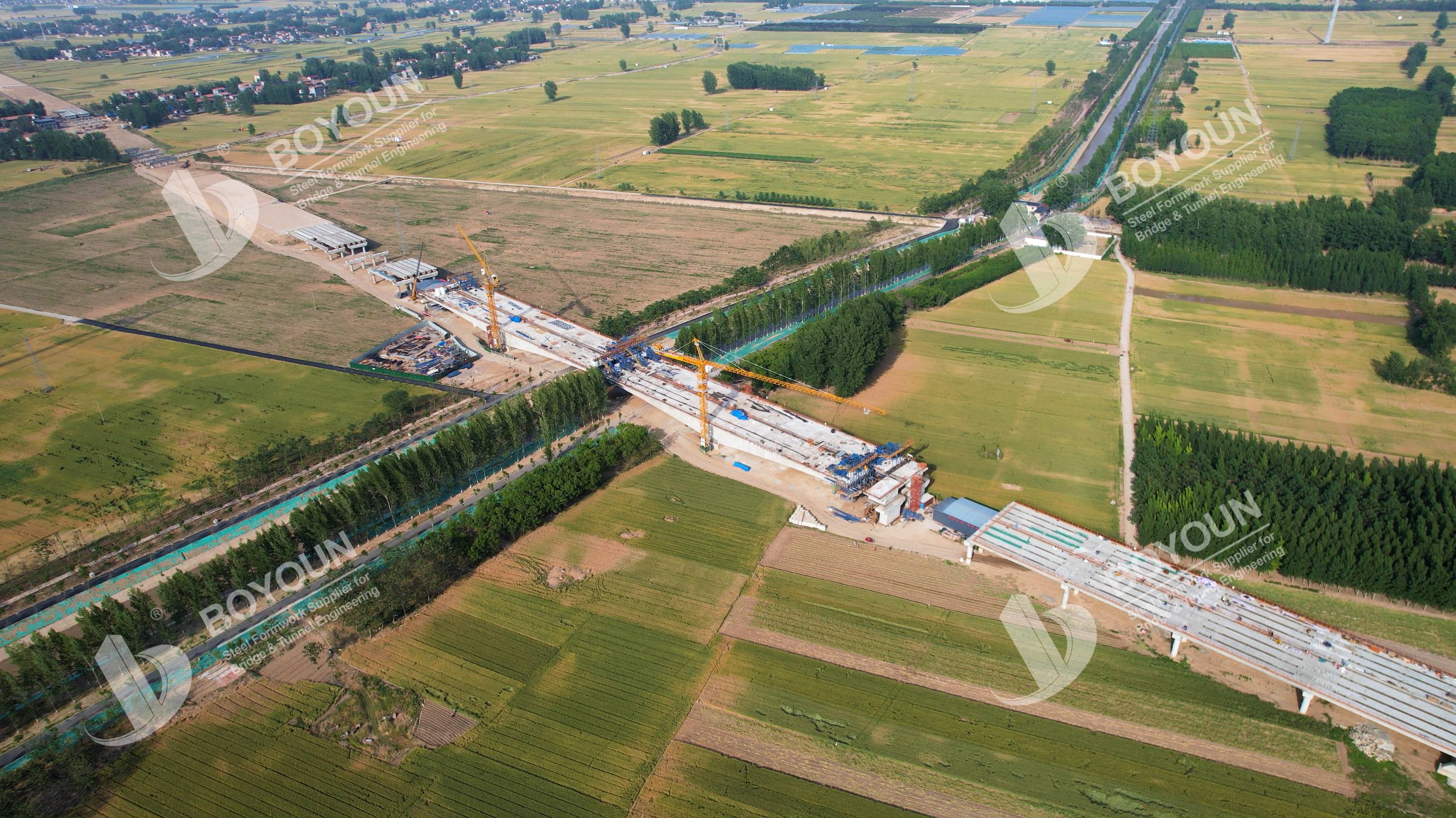 Проект строительства моста через главный канал