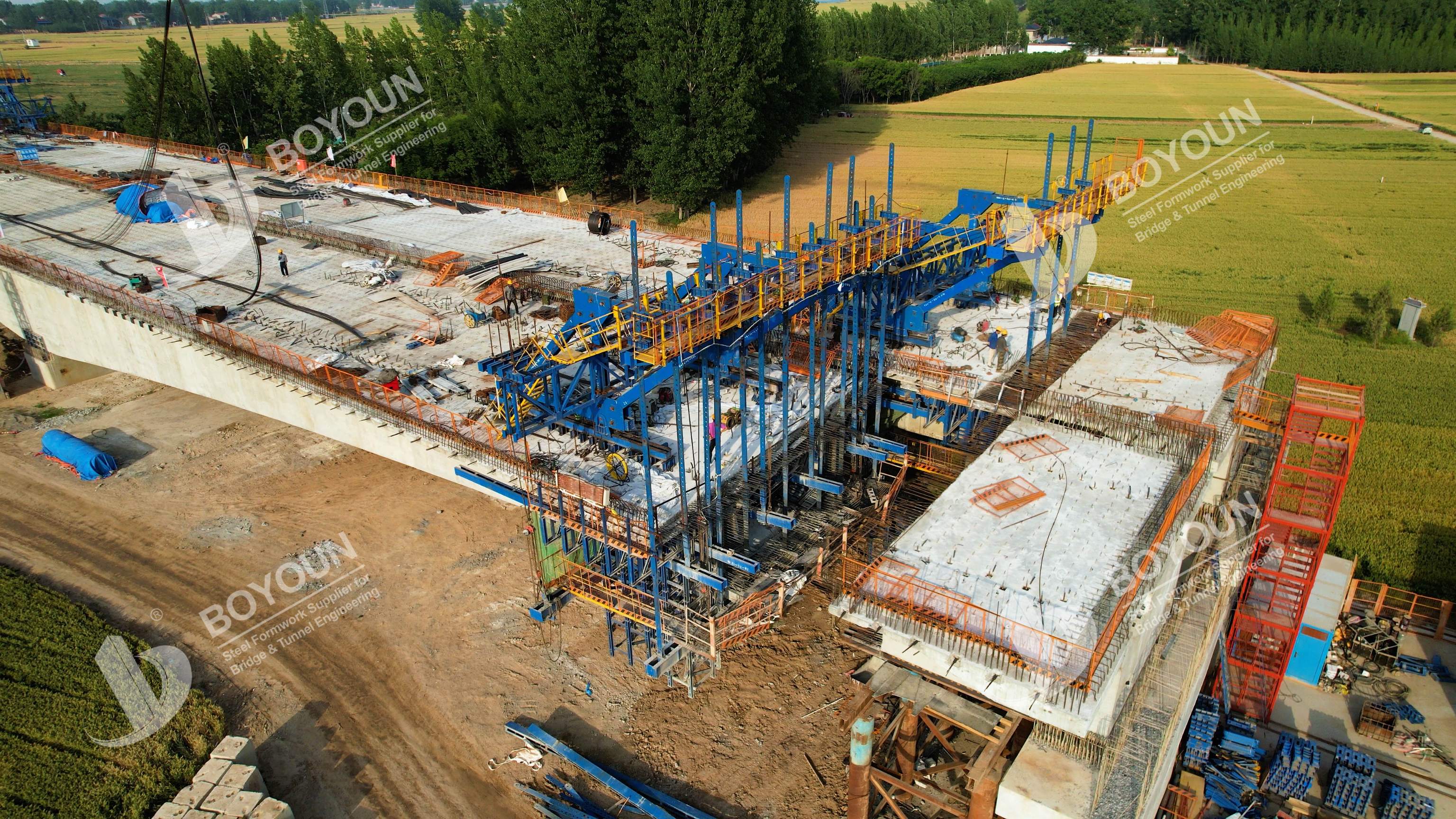 Проект строительства моста через главный канал