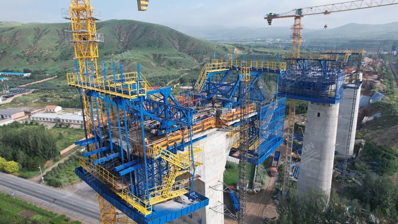 8 ключевых точек для Cantilever Cast Box Girder с формой путешественников в строительстве скоростных дорог