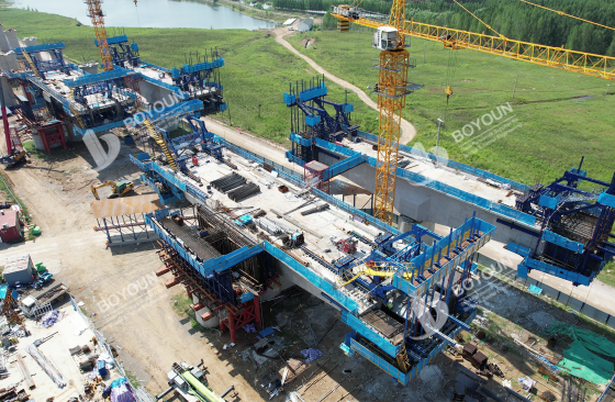 Weifang Suqian высокоскоростной железной дороги до Qingdao проекта линии связи