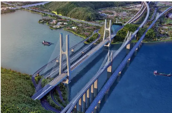 Мост для кабельных остановок